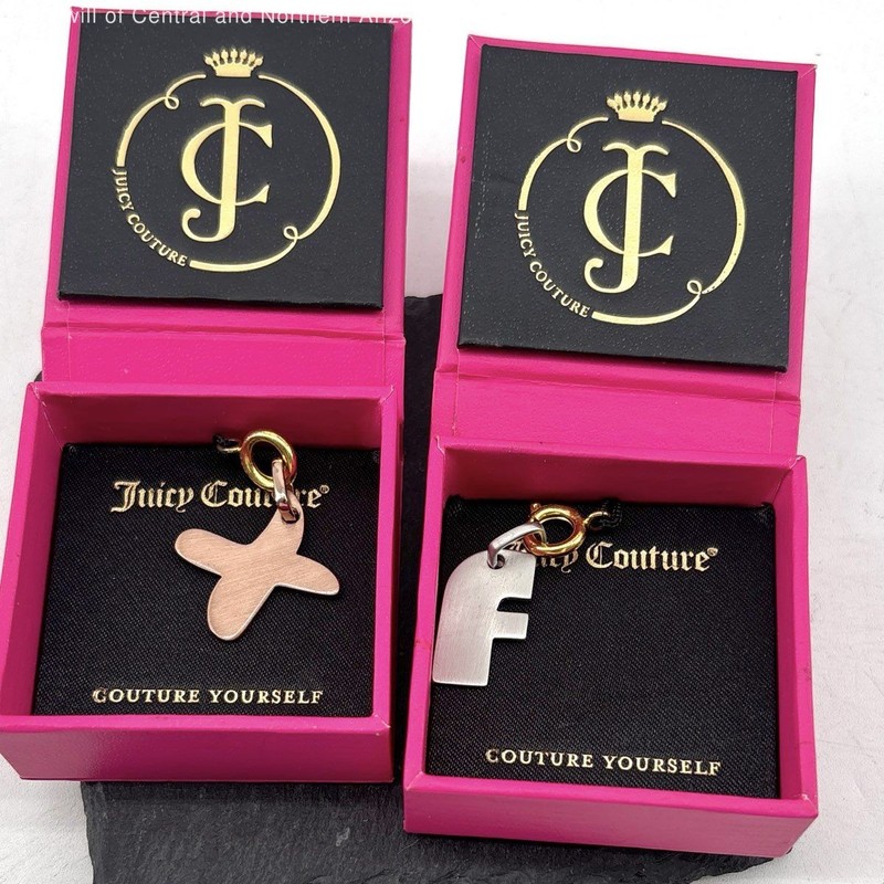 Juicy Couture Initial Charm Set 0.13 lbs