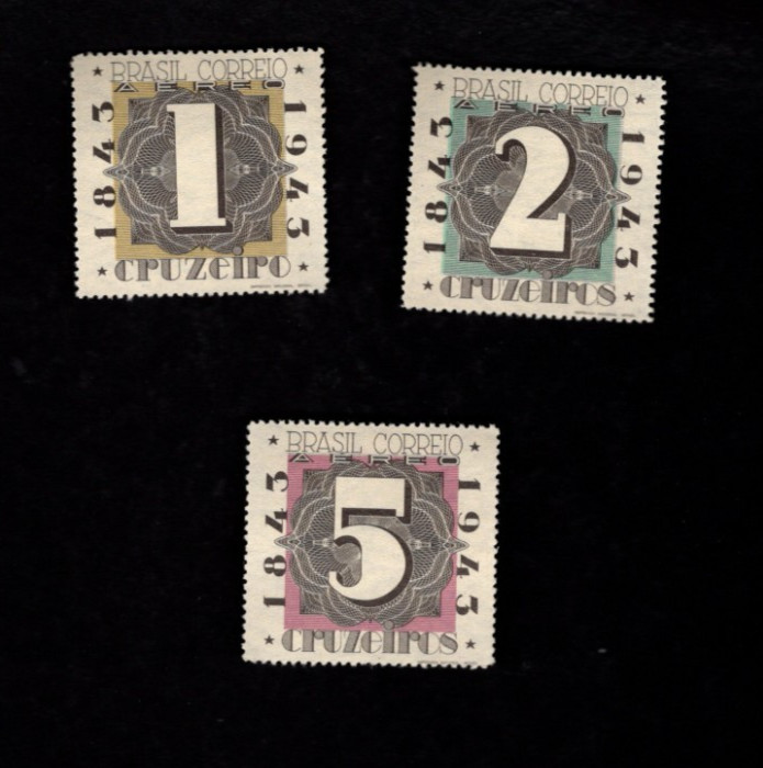 Brazil sc#C50-2 (1943) Complete MNH