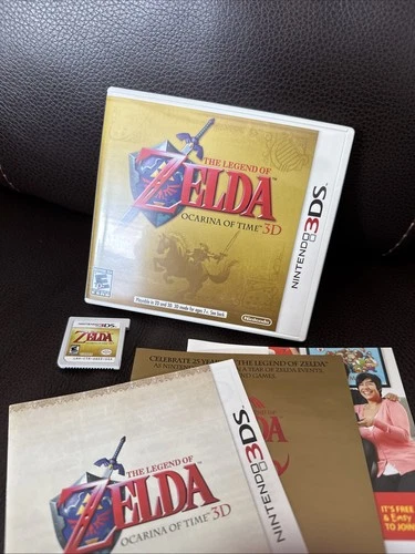 New ListingThe Legend of Zelda: Ocarina of Time 3D Nintendo 3DS 2011 CIB Tested