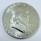 1955 Franklin Half Dollar Bugs Bunny Variety AU Details #9112
