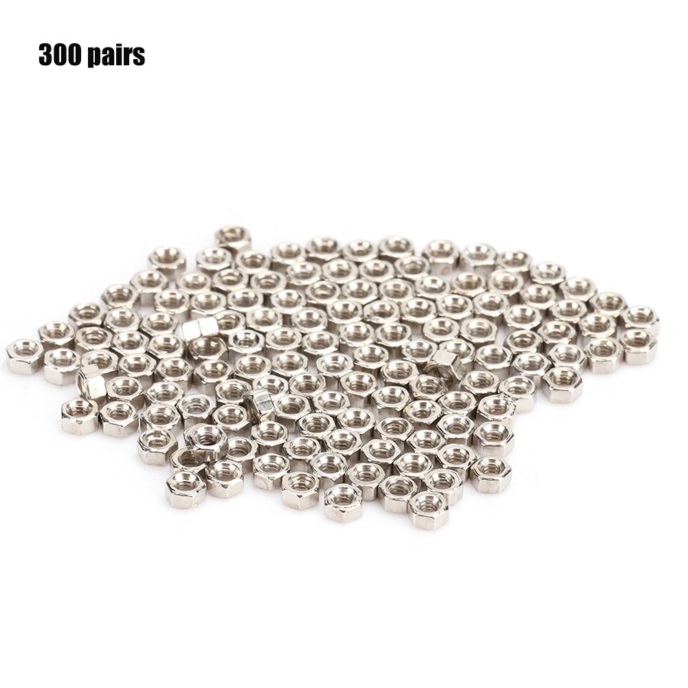 Rimless Glasses Screw Hex Nuts 1.4 Nut Stopper Glasses Repair Parts Repair Tool