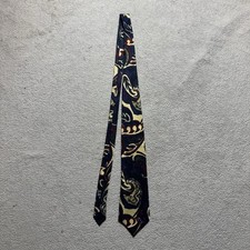 J Garcia Tie Mens Adjustable Collectors Edition Abstract Floral 100 Silk Work