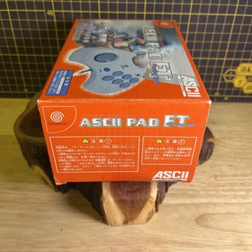 SEGA Dreamcast ASCII PAD FT Controller ASC-1301P Boxed Complete Clean DC Japan