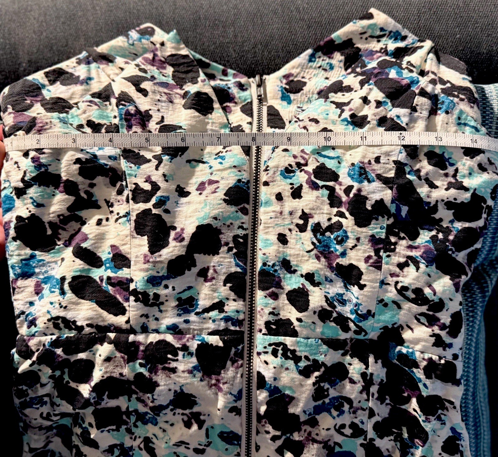 BCBGeneration Strapless Zip Front Cocktail Dress … - image 7