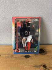 2025 Topps Chrome Red White & Blue Refractor No.65 Trey Hendrickson - Bengals