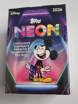 2026 Topps Disney Neon Value Box OVP