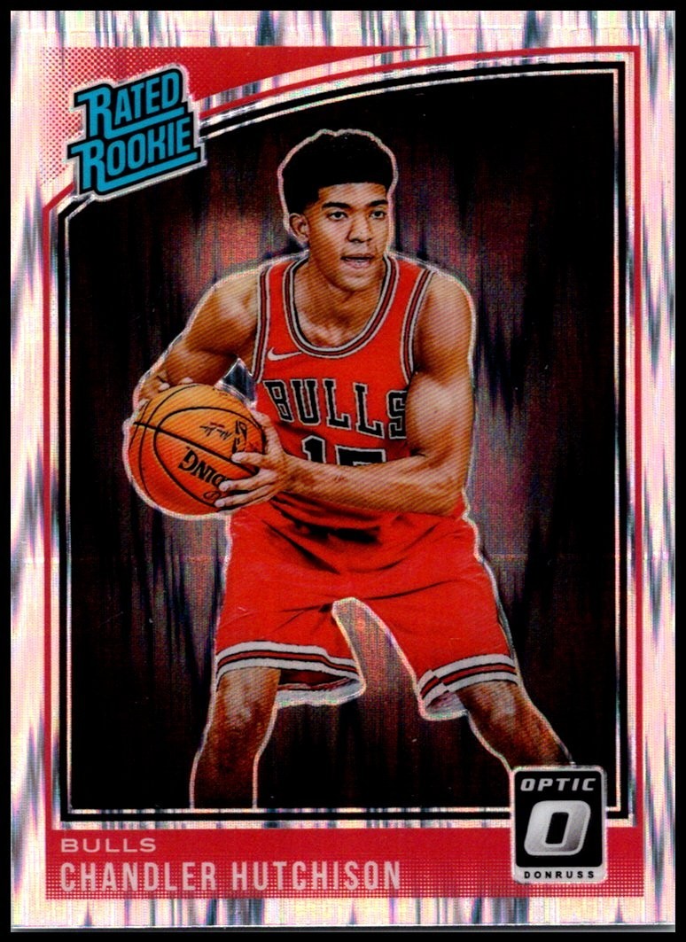 2018-19 Donruss Optic Shock #166 Chandler Hutchison RR