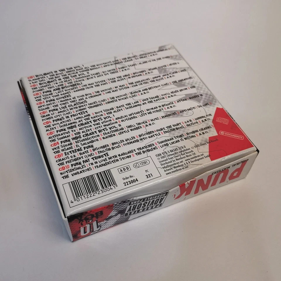 PUNK 10 CD Compilation GOD SAVE THIS BOX 2005 original Masters . © 2002 Cherry - Bild 4 von 4