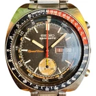 Vintage Seiko Pogue Speedtimer Coke Automatic Chronograph 6139-6032 Sports 1972