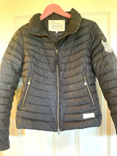 Odd Molly 851 Downfall Jacket Women  s Black Puffer Full Zip Pockets Sz. 2 Med