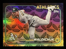 2024 Topps Series 2 Ken Waldichuk Hot Dog Foil #659 Athletics