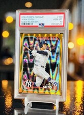 Juan Soto Chrome Gold RayWave /50 Refractor PSA 10 Topps 2024 Pristine 🔥🔥