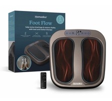 Image of Homedics Foot Flow Vibration Massager PSL-2000H-EB -New & Sealed - LIMITED OFFER
