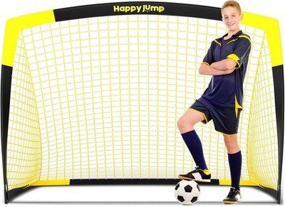 Fußballtor Pop Up Fußballnetz Fußballpfosten für Garten Fußballtrainingx1 5'x...