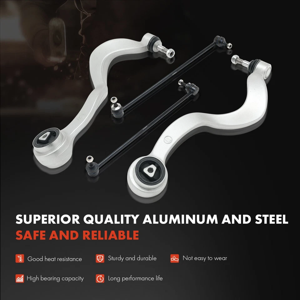 8x Brazo de control delantero Barra estabilizadora Extremo Barra estabilizadora Eslabón para BMW E65 745i 750i E66 745Li Foto 4 de 4