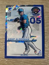 2025 Panini Prospects - KEMP ALDERMAN RC - Blue Ice SP /299 - Miami Marlins