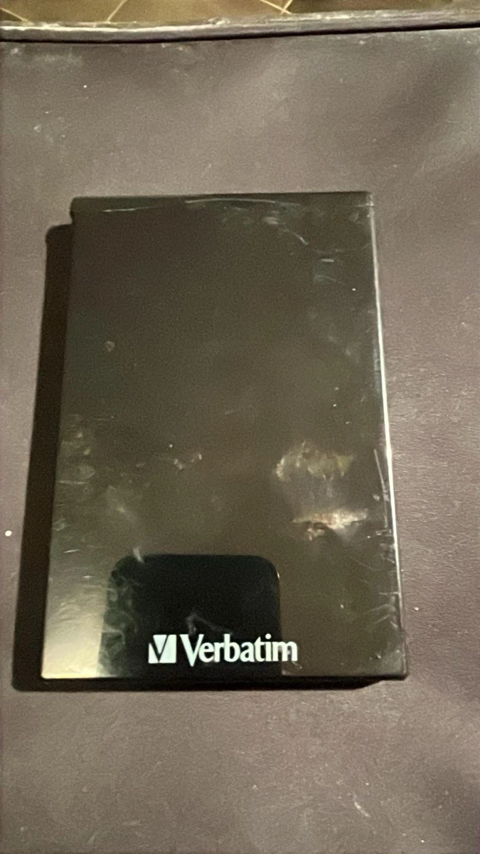 Verbatim External Hard Disk Drives 500 GB Storage Capacity for