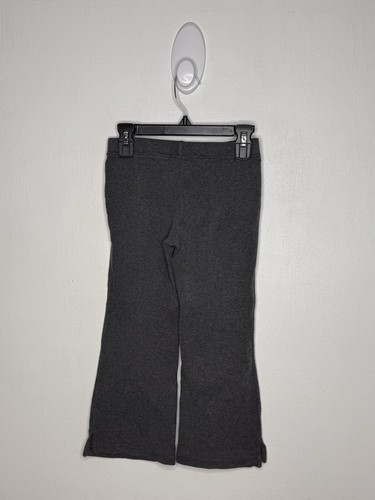 Gymboree Knit Flare Pants Girls Size 5 Gray Pull On Elastic Waist - Picture 2 of 4