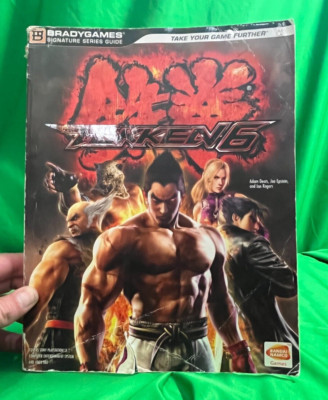 TEKKEN 6 Brady Games Signature Series Strategy Guide Playstation 3, Xbox 360