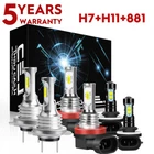 For Hyundai Elantra 2011-2016 Combo LED Headlights Bulbs High Low Beam Fog Light