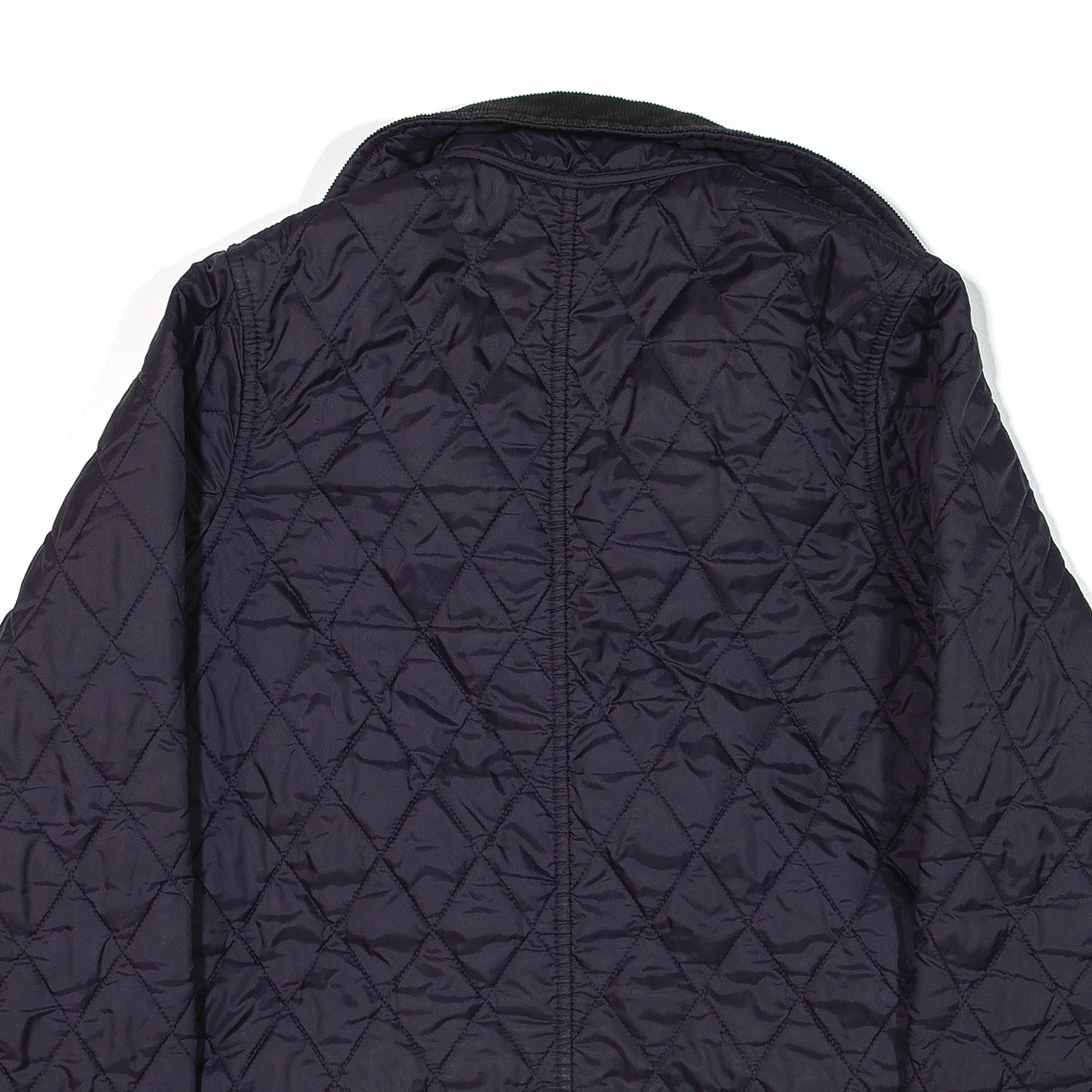 BARBOUR Girls Shaped Liddesdale Quilted Jacket Blue 1213 Years eBay