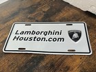 Lamborghini License Plate Houston Tx .Com Auto Car Tag Aluminium Collectible