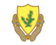 4" 12th cavalry regiment dui army bumper sticker decal usa made