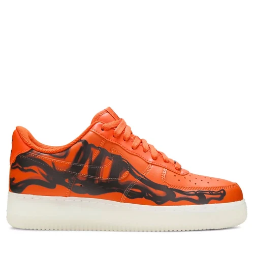 Nike Air Force 1 Low Orange Skeleton