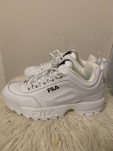 zapatillas fila disruptor low 41 blanco
