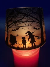 Yankee Candle - Trick or Treat Halloween Candle Shade Topper (Lot#1)