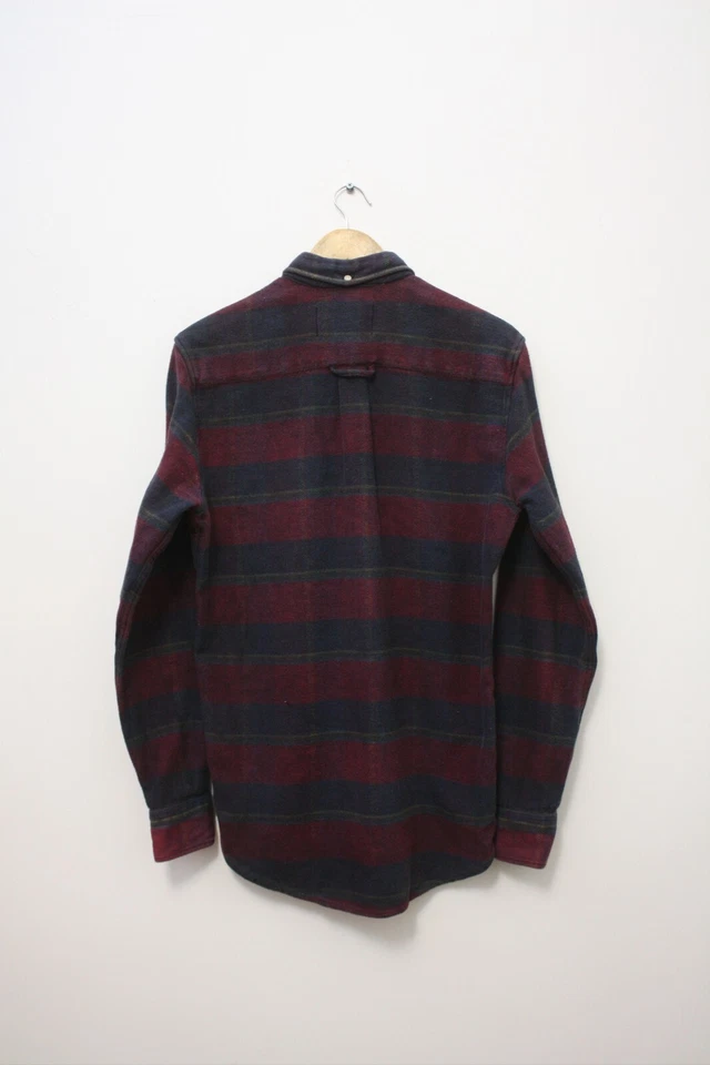 Our Legacy Flannel Check Shirt AW15 Made In Portugal 46 - Image 3 of 4