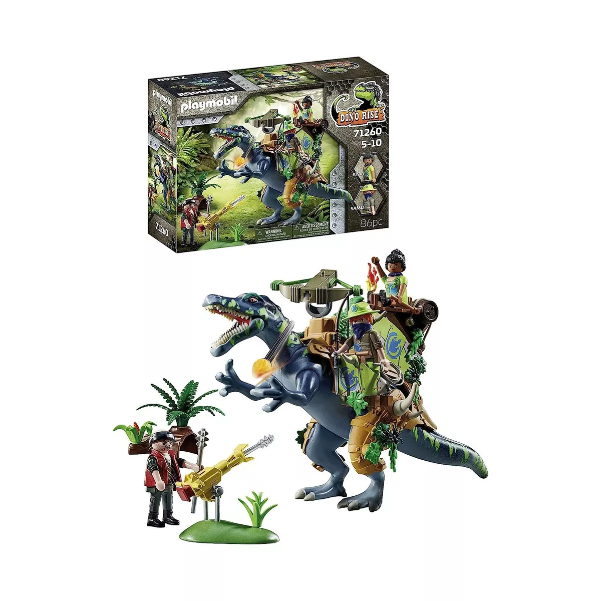 Playmobil Dino Rise Spinosaurus Building Set 71260 NEW IN STOCK