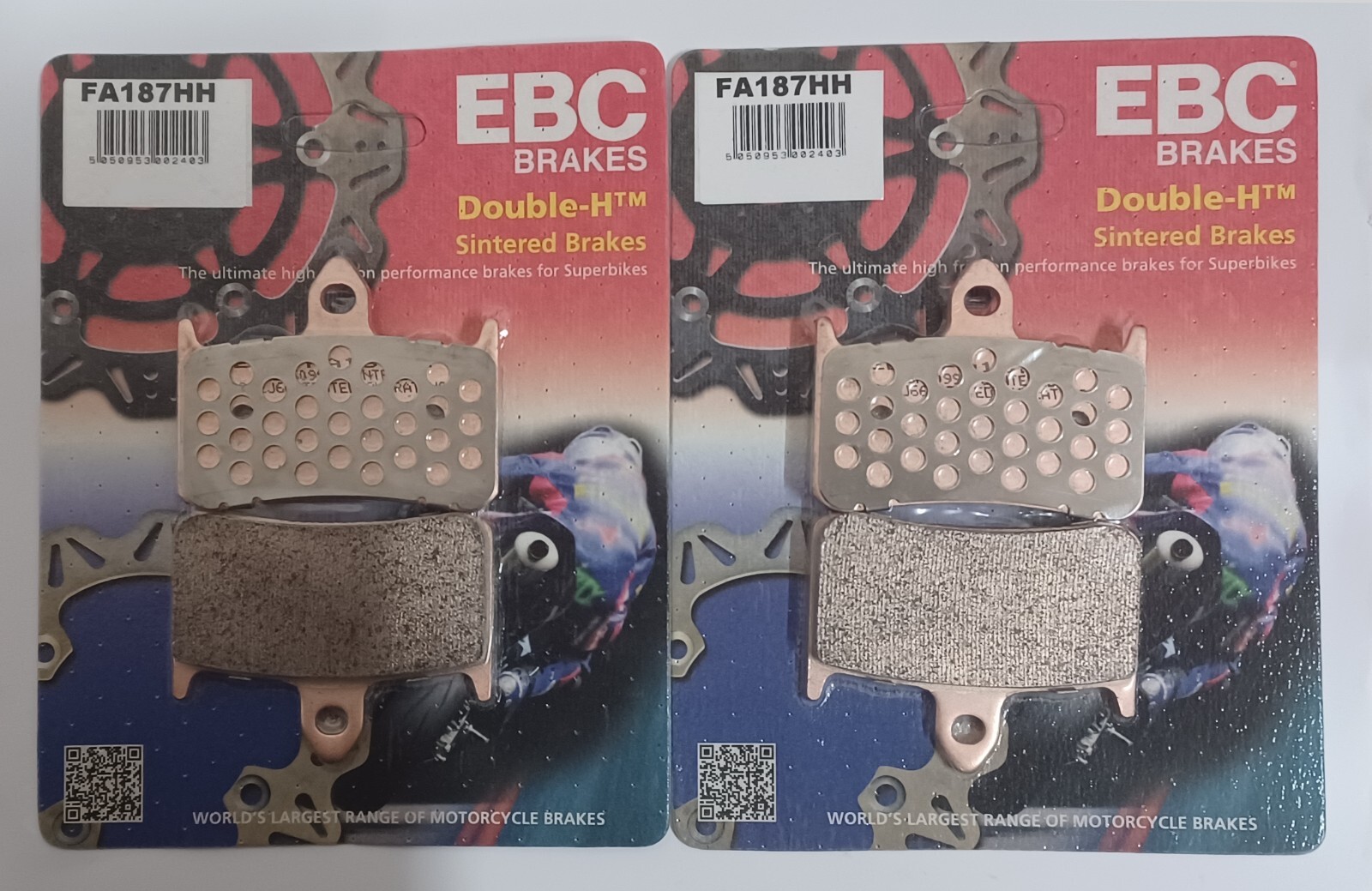 EBC Sintered FRONT Disc Brake Pads Fits HONDA VFR400 NC30 RVF400 NC35