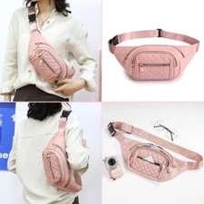 Fashion Pouch Waist Belt Bag Fanny Pack Outdoor Hiking Camping Travel Carry