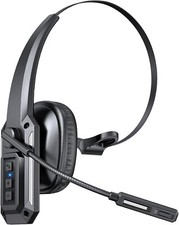 Wireless Headphone Headset Bluetooth Truck Driver Noise Cancelling