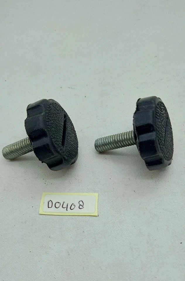 SUZUKI GP100 GT380 GT550 GP125 RE5 KNOB FRAME COVER Pair Foto 4 de 4