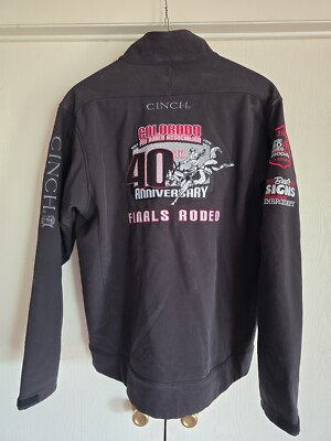 cinch jacket mens Sz LARGE COLORADO PRO RODEO FINALS!! 2015 MEGA EMBROIDERED WOW