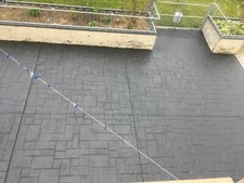 Imprinted concrete coloured driveway paint pattern imprint 10ltrs CHARCOAL GREY