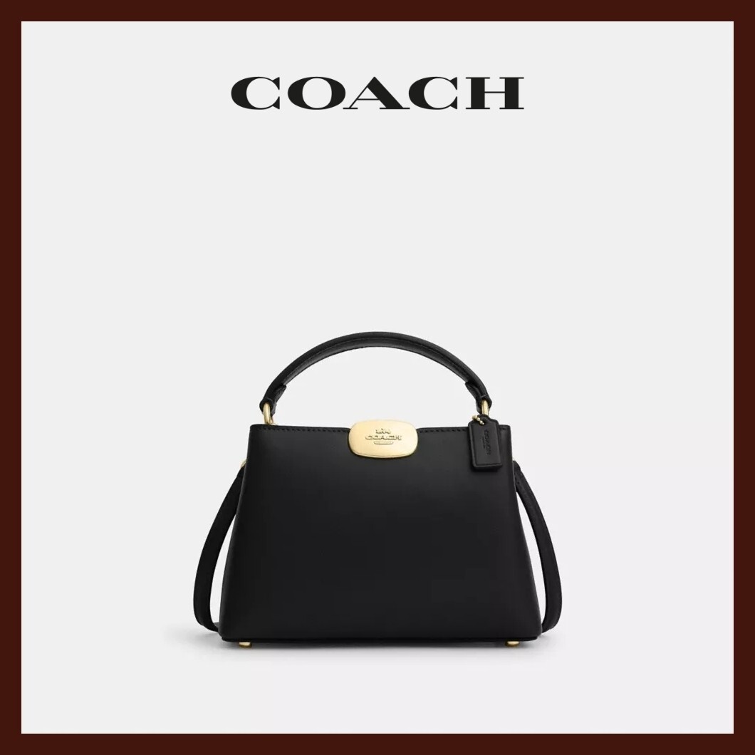 Coach Mini City Bag Black レザー 7105 Coach Mini City Bag Black レザー 7105 COACH Mini Leather