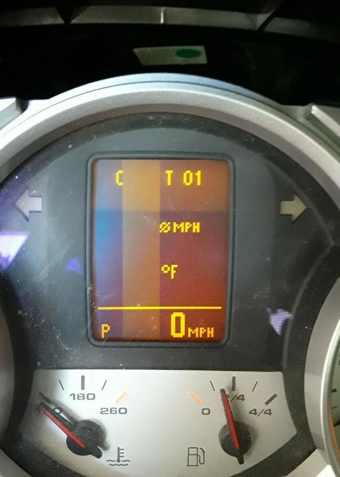 🔥PORSCHE VOLKSWAGEN Pantalla LCD Cayenne Gts Touareg V6 Cuadro de instrumentos Foto 4 de 4