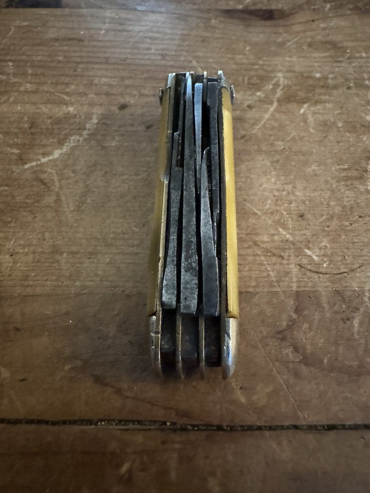 MELLA SMALL MINATURE SCOUT CAMPER KNIFEGermanyCELLULOID eBay