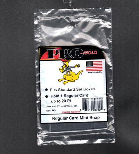 PC1 Pro-Mold Regular Card Mini Snap Tite Card Holder 20pt