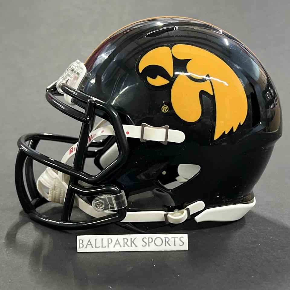 Iowa Hawkeyes Speed Mini Helmet Riddell NCAA Licensed Brand New! - Image 4 of 4