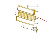 NEU AUDI A4 B9 FRISCHLUFTKLAPPE 8W0122321J ORIGINAL