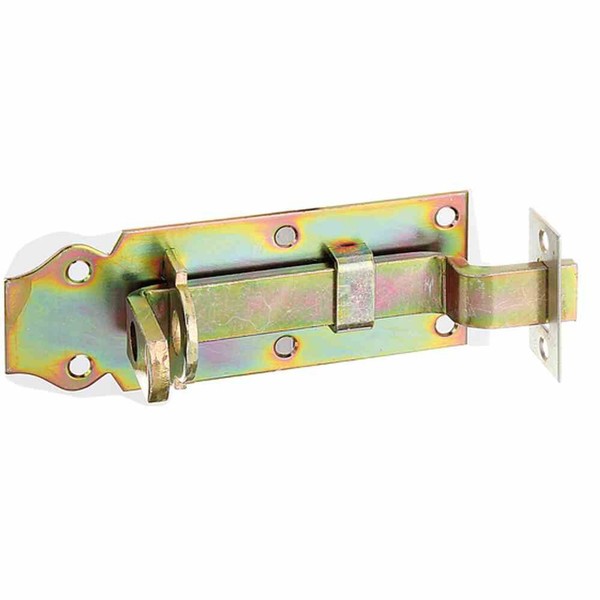 Schlossriegel 120Mm TüRriegel Torriegel Riegel ÜBerfalle Heimwerker Sicherheit-image