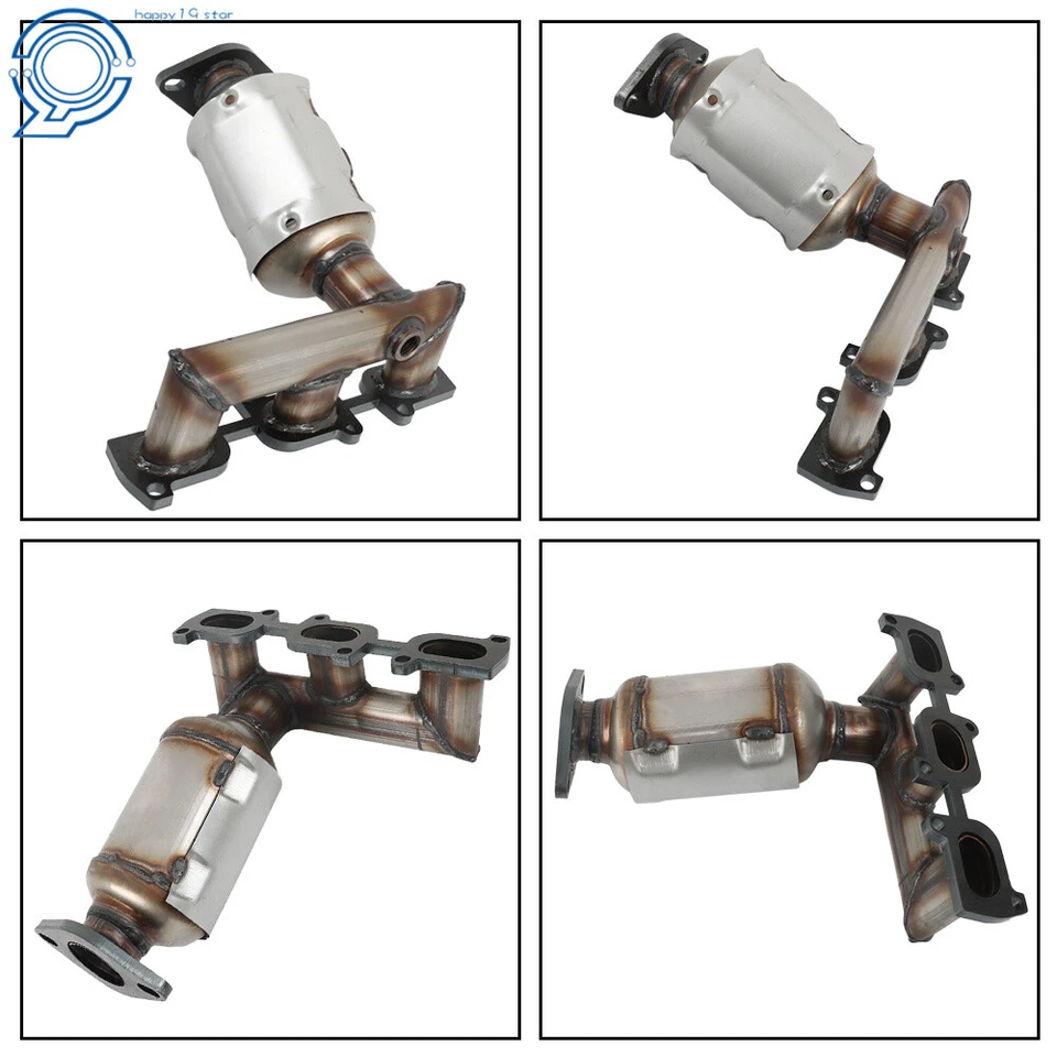 For 2011 2012 2013 2014 Ford Edge 3.5L 3.7L Catalytic Converters Non Turbo Only Foto 4 de 4