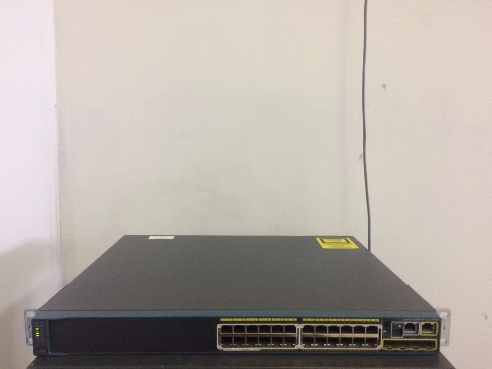 CISCO WS-C2960S-24PS-L 24-Port Gigabit POE+ Switch 2960-S  ios-15.2 WEB Intrface - Image 2 of 4