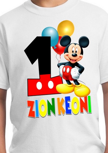 Mickey Mouse Birthday Shirt / Mickey 