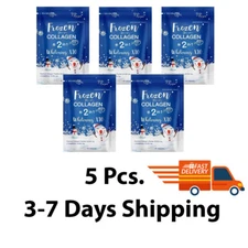 5x Frozen Collagen Peptides Glutathione Whitening Bright Skin With QR Code