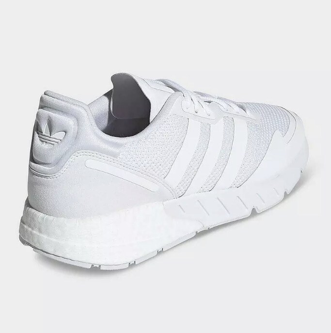 Size 11 - adidas ZX 1K Boost Triple White for sale online | eBay